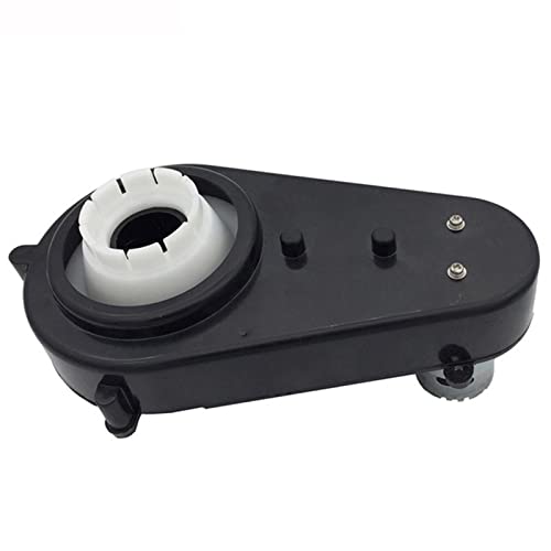 ELLANA elektrische vervangen 1 stks Kinderen Auto Motor Drive Versnellingsbak 3-wiel 4-wiel Voertuigen Versnellingsbak Reducer Kid Ride Op Auto Versnellingsbak 12V 6900RPM 550 Dc Motor versnellingsbak rit