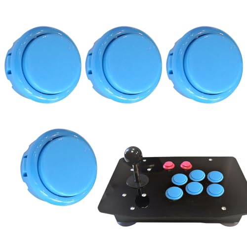 Stronrive Arcade-drukknoppen   Responsieve vervangingsknoppen voor arcadespellen Accessoires voor gameconsoles voor Arcade Game Console Kraanmachine voor thuisspelkamer