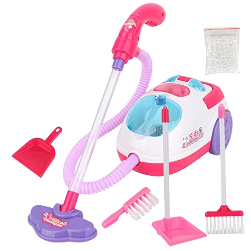 Amagogo Mini Stofzuiger en Speelgoed Huishoudelijke Apparaten Speelgoed Reiniging Set Ouder Kind Rollen voor Peuters, een