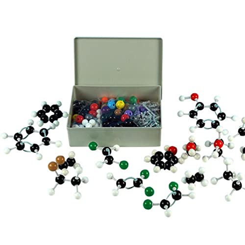 WUURAA 440 PCs Model Organische Chemie Modelmodellen Kleurgecodeerd Model Voor Student Model Organische Chemie Set