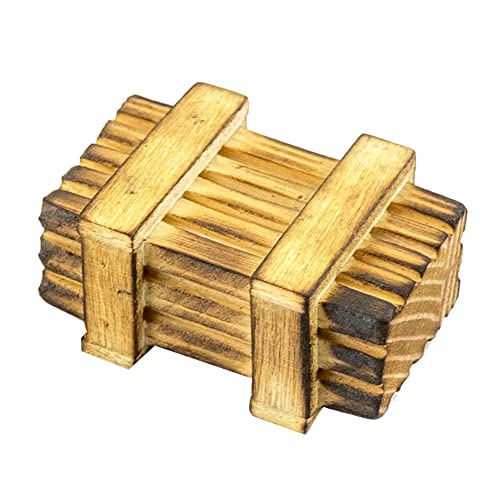 Fxndknjks Houten kist RC auto schaal 1:18 accessoires houten kist houten kist mini houten kist voor axiaal UTB18