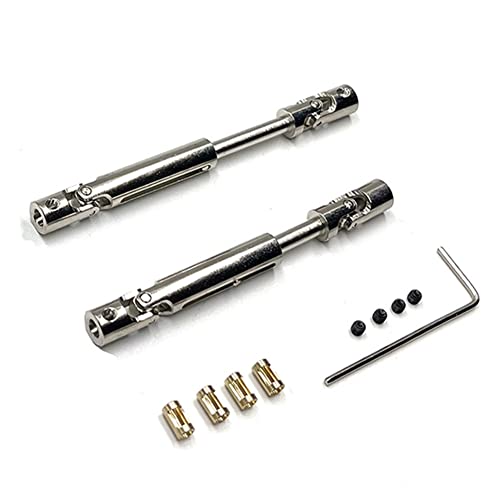 Toranysadecegumy MN78 Metalen Aandrijfas CVD Aandrijfas met 3mm tot 4mm As Mouw voor MN78 MN-78 MN 78 1/12 Rc Auto Accessoires