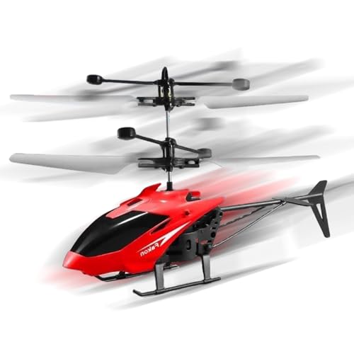 Gomice RC-helikopters voor kinderen, op afstand bestuurbaar helikopterspeelgoed voor kinderen, Lichtgewicht op afstand bestuurbare voertuigen, Stabiel en duurzaam helikopterspeelgoedcadeau voor