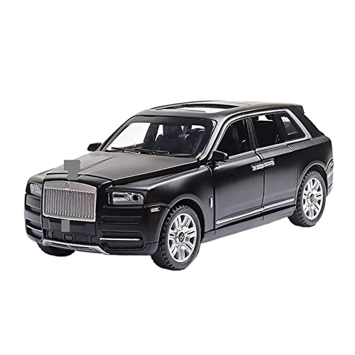 UPIKIT Voor Rolls Royce Cullinan Diecast Modelvoertuigen Automodel Met Geluid Autocadeau 1:32 Diverse modellen (Color : Black)