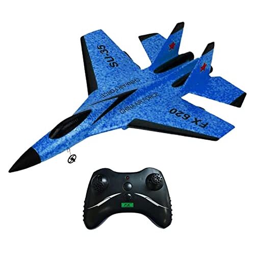 MISOYER RC Vliegtuigen Voor Kinderen SU-35 Jet Fighter Stunt RC Vliegtuig RC Vliegtuigen Vliegtuig Model voor Volwassenen, EPP Schuim RC Jet Zweefvliegtuig Gevechtsvliegtuig Speelgoed