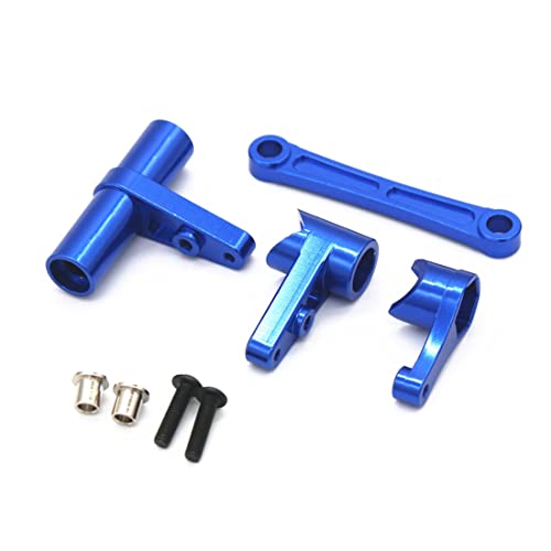 Lyseekia Stuurcomponenten van metaal voor 104009 12402-A RC Car Upgrades Parts accessoires, blauw