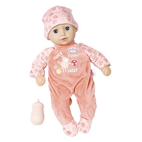 Baby Annabell Zapf Creation 702956  Little Annabell pop met zacht stoffen lichaam en slaapogen, 36 cm, meerkleurig