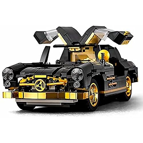 ZRY Technologie Sport Auto Model Kit 886 Onderdelen Technologie Auto Model Bouwstenen Bouwset, Technologie Auto Compatibel met Lego-technologie, Mold King 10005