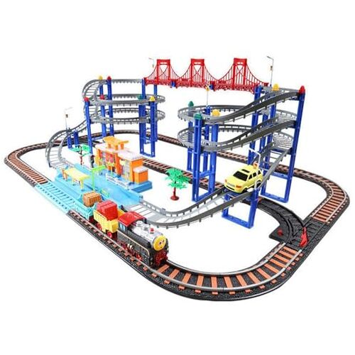 lflq Thomas en Vrienden Gemotoriseerde Treinen Trein Track Sets Trein Railway Set