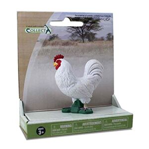 Collecta boerderijdieren: kip in giftverpakking 5 cm wit