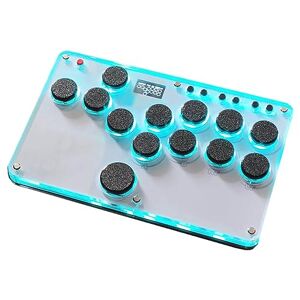 camister Slim Finger Joystick Full Button Arcade Fight Controller Game Controller met Lichtfunctie voor Favoriete Arcade Game