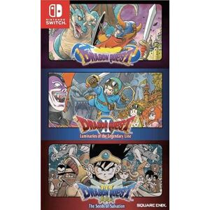 NSW 225353 Dragon Quest I, II & III (1, 2 & 3) Collectie (#),Zwart