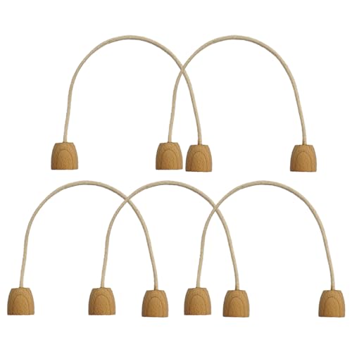 awakentti Katoenen touw croquet wickets, 5 stuks zachte croquet spel wickets, 18 x 15 cm Croquet Sticks touw, speler croquet wickets set voor familie spel