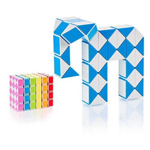 CUBIDI ® Magic Snake met 48 blokken Hersenkraker Voor Kinderen en Volwassenen