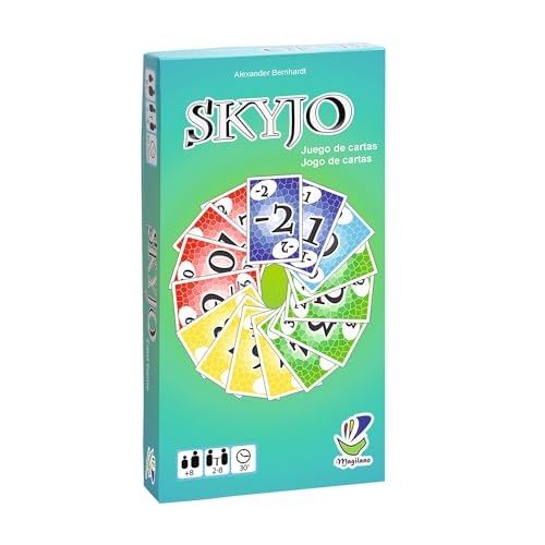 Ludilo Skyjo   Kaartspellen voor 8 jaar of meer   Bordspellen   Spellen voor kinderen en volwassenen   Kaartspellen voor volwassenen en kinderen   Bordspel 8 jaar of meer