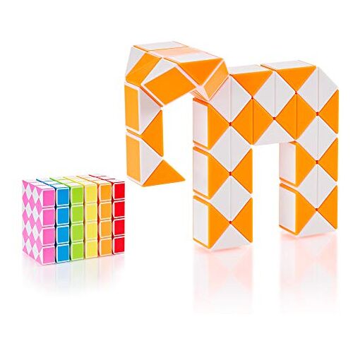 CUBIDI ® Magic Snake met 48 blokken Hersenkraker Voor Kinderen en Volwassenen