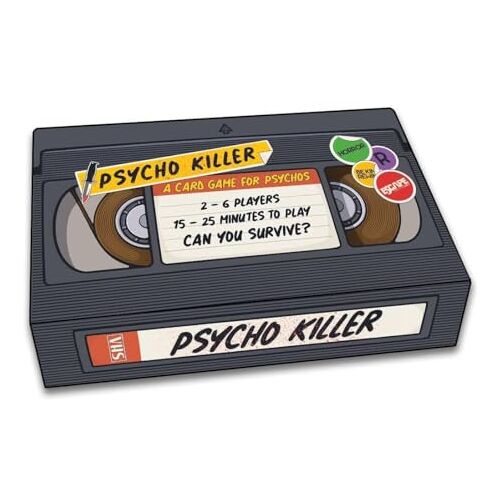 Greater Than Games PSYCHO KILLER A CARD GAME FOR PSYCHOS