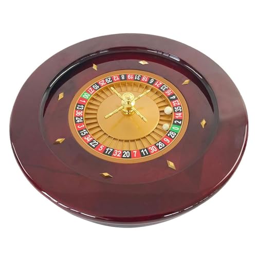 ZEONIK Roulette Deluxe Roulette Wheel Game Set 20 inch Casino Grade Roulette Wheel met 2 Roulette Ballen Vrije tijd Tafelspellen Geweldig voor Home Game Night Draaischijf