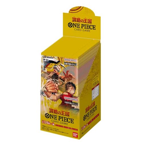 BANDAI NAMCO Entertainment Bandai One Piece Card Game OP-04 Japanse ver. koninkrijken van intriges Booster Box