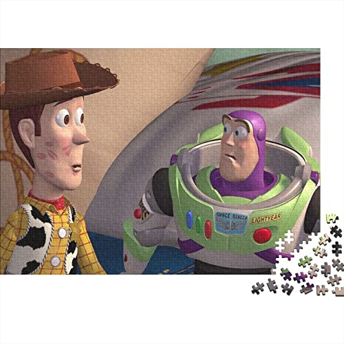 ROCILA Toy Story Multi Colour Puzzel, animatie, animatie, stripfilm, puzzel 1000 stuks, cadeau voor volwassenen, woondecoratie, 1000 stuks (75 x 50 cm)