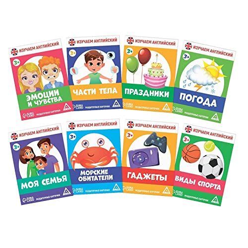 AEVVV Engels leren voor kinderen als tweede taal Engels Flash Cards Engels lesspellen Engels voor Russische sprekers Russisch Engels speelgoed