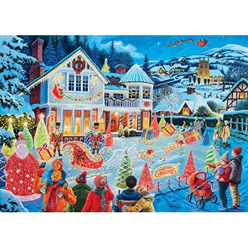 Ravensburger Christmas House Special Edition Puzzel voor volwassenen en kinderen vanaf 12 jaar