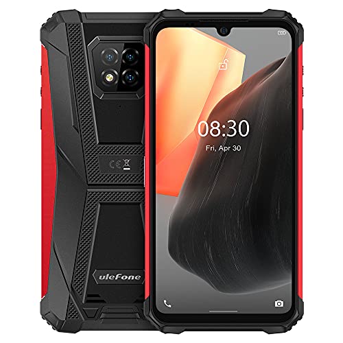 Ulefone Armor 8 Pro Android 11 Outdoor smartphone zonder abonnement, 6,1 inch HD + IP68 waterdicht, robuuste mobiele telefoon, Helio P60 6 GB + 128 GB, 16 MP quad-camera, NFC GPS,