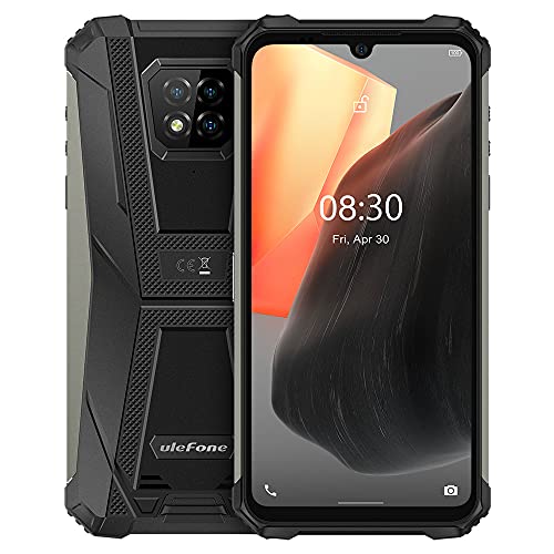 Ulefone Armor 8 Pro Smartphone met Android 11, outdoor zonder abonnement, 6,1 inch HD + IP68 waterdicht, robuuste mobiele telefoon, Helio P60 6 GB + 128 GB, 16 MP quad-camera, NFC GPS,