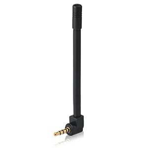 TON00420 Bingfu Mini FM Antenna with 3.5mm Plug Connector for Mobile Cell Phone FM Radio Bose Wave Music System Indoor Sound Radio Bluetooth Stereo Receiver AV Audio Vedio Home Theater Receiver HD Radio Tuner