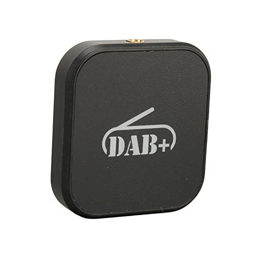 ASHATA DAB Radio-ontvanger Carkit Digitale -uitzending DAB DAB+ Box Radio-ontvangeradapter met Antenne voor