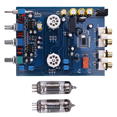 Seprendi NE5532 DC12V2A Bluetooth 4.2 HIFI Voorversterker 6J5 Thuis Audio Buis Versterker Koorts Gal Voorversterker Tone Board 470UF/25 V