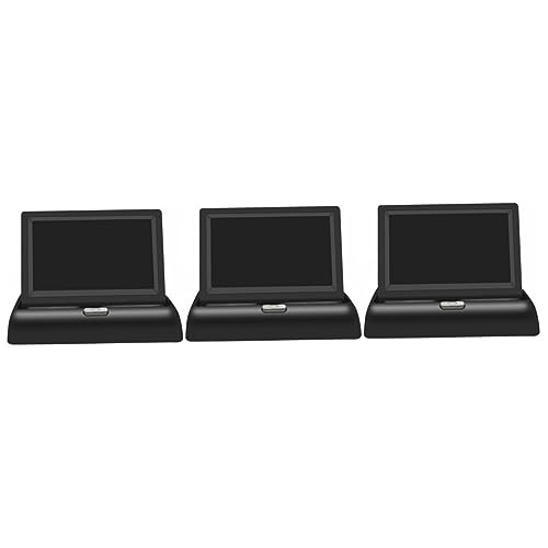 Gatuida 3Pcs Achteruitrijcamera Monitor 43 Inch Monitor Capturadora De Video Auto Achteruitkijkspiegel Monitor Hud Moniters Auto Monitor Lcd Display Lcd Monitor Auto Dvd Monitor Camera