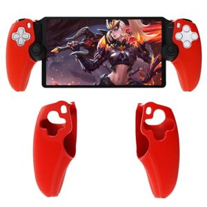 Fiorky Siliconen hoes compatibel voor Playstation Portal Remote Player, Controller Sleeve Anti Drop Beschermhoes Grip Case voor PS5 Portal