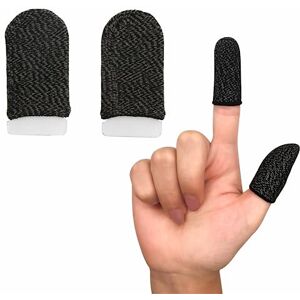 SYH&AQYE Portable Gaming Finger Sleeves, Sensitive Breathability Game Controllers Finger Thumb Sleeves Set, Lichtgewicht Herbruikbare Slijtvastheid Voor Touchscreen