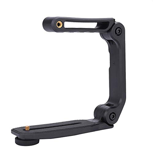 Tosuny Handheld stabilisator U-vorm videocamera handvat video actie handvat stabilisator handgreep camcorder houder draaghulp voor DSLR en digitale videocamera