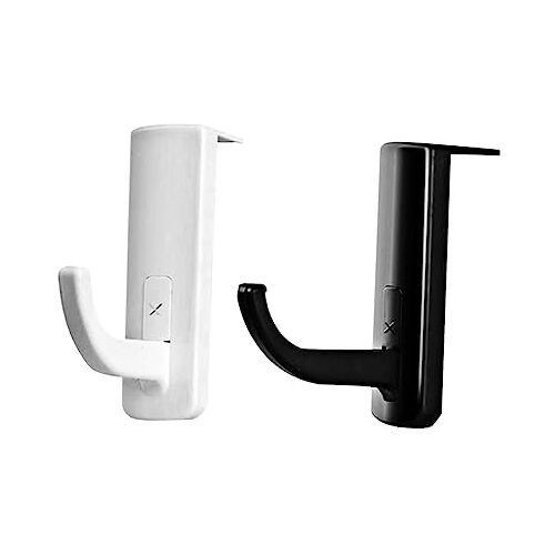 UKCOCO 4 Stuks Ophanghaakje Voor Koptelefoon Hoofdtelefoon Houder Koptelefoon Hanger Koptelefoon Rek Koptelefoon Houder Koptelefoon Standaard Koptelefoon Haak Monitor Computer