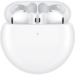 FreeBuds 4 HUAWEI  Active Noise Cancelling HiRes Sound Swipe Bediening Intelligente Audiokoppeling Draagcomfort Ceramic White