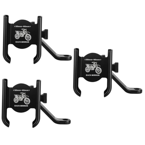 Hemobllo 3 Stuks standaard voor mobiele telefoons ATV-accessoires accessoire voor buitenfietsen motorfiets accessoires telefoonhouder accessoires voor mobiele telefoons telefoon accessoires