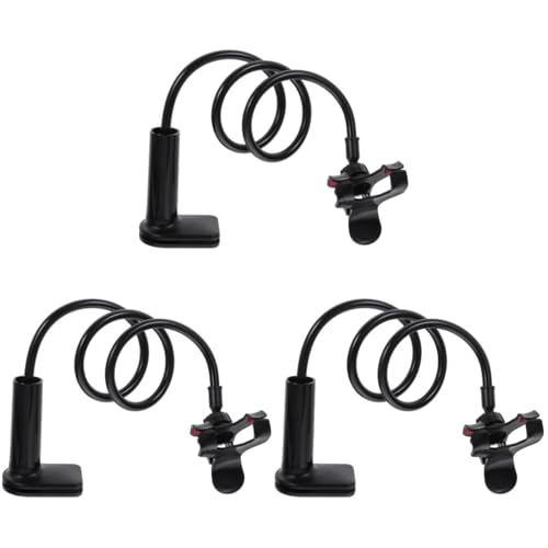 UKCOCO 3Pcs Clip Telefoon Houder Clip Stoel Telefoon Houder Mobiele Houder Laptop Mount Laptop Houder Voor Bureau Laptop Standhouder Telefoon Houders Bureau Telefoon Stand Mobiele Stand