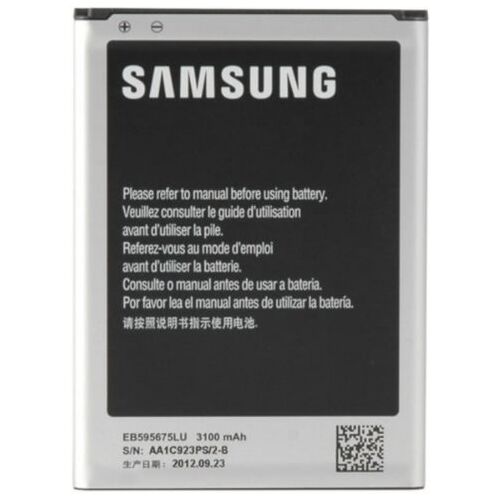 Samsung batterijblok (Li-Ion, 3.100 mAh), compatibel met Galaxy Note 2/Note 2 LTE