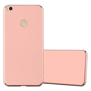 Cadorabo Hoes compatibel met Xiaomi Mi MAX 2 in METAAL ROSE GOUD Hard Case beschermhoes in metaal look tegen krassen en stoten