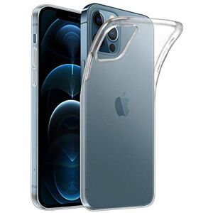 32nd Clear Gel Serie Transparante TPU Siliconen Clear Gel Hoesje Cover voor Apple iPhone 12 (6.1) / Apple iPhone 12 Pro (6.1), Crystal Gel Ultra Dunne Hoes Doorzichtig