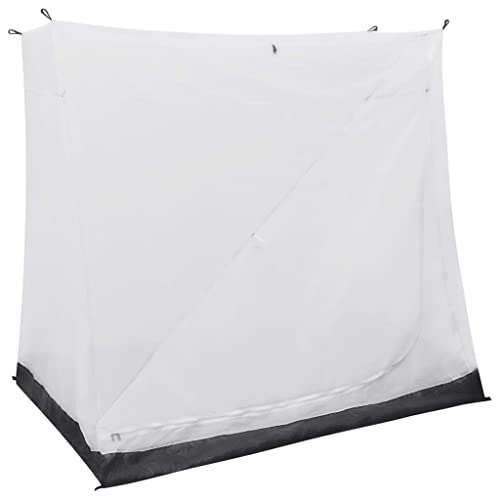 vidaXL Binnentent Universeel Tent Tuintent Kampeertent Kamperen Tenten Buitentent Camping Campingtent Slaaptent Binnententen Tentonderdeel Grijs