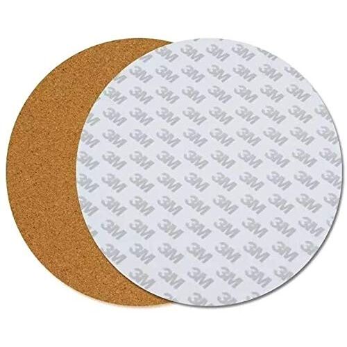 Greendhat printerdelen 3D Printer Accessoires, 220 3mm Rond Verwarmd Bed Verwarming Pad Isolatie Katoen met Kurk Lijm voor 3D Printer Printer Accessoires