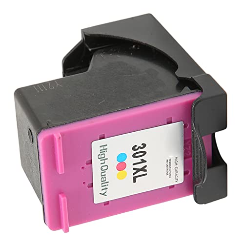 buhb Inktcartridge, goed effect printercartridge met spons voor werk (H-301XLC Kleurrijk)