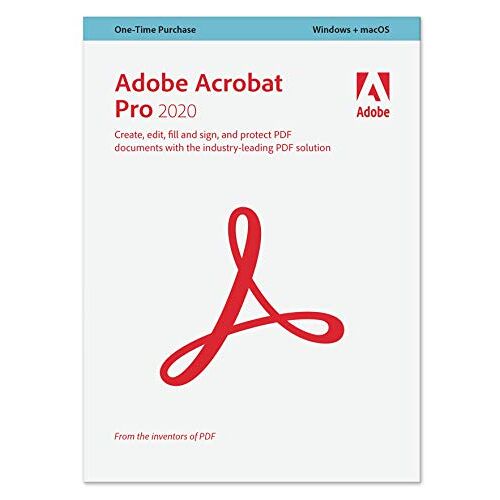 Adobe Adob Acrobat Pro 2020 EN   WIN + MAC