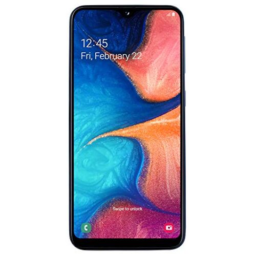 Samsung Galaxy A20e Smartphone (14,7 cm (5,8 inch) 32 GB intern geheugen, 3 GB RAM, Dual SIM, blauw) Duitse versie, Duitse versie, 32 GB, blauw