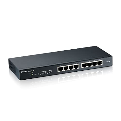 Zyxel Switch Smart ADMINISTRABLE 8 poorten GBPS RJ45 niet RACKABLE