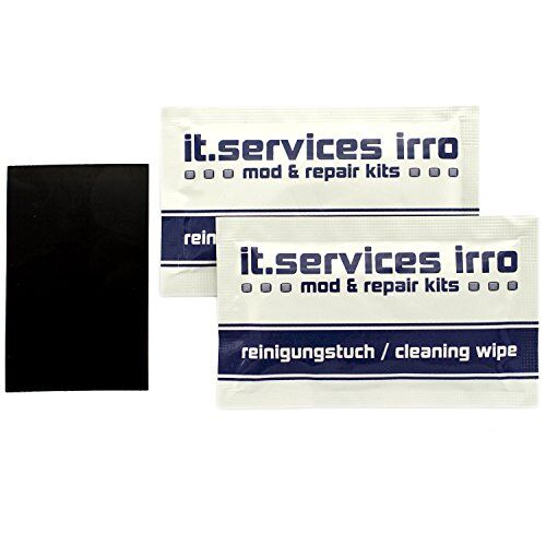 IT-Services Irro 70x45mm DIY Glides/muisglijders om zelf op maat te snijden universeel passend, incl. 2 reinigingspads