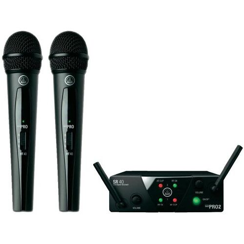 AKG WMS40MiniDual draadloze microfoonset